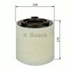 Автомобильный фильтр воздуха F026400391 BOSCH