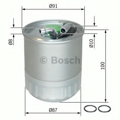 F026402056 bosch фільтр палива F026402056