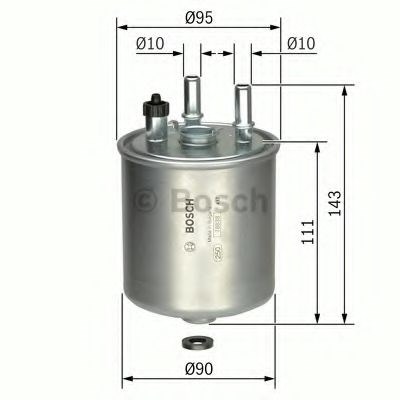 F026402081 bosch фільтр палива F026402081