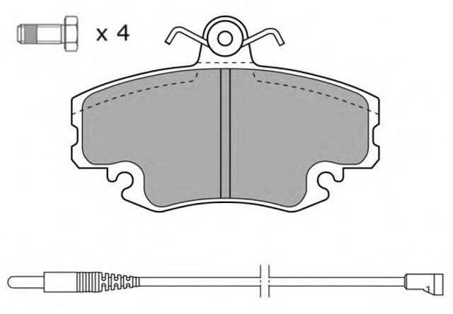 Колодки тормозные передние fremax fbp-0920 FBP0920