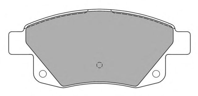 Колодки тормозные дисковые комплект FBP1452 FREMAX