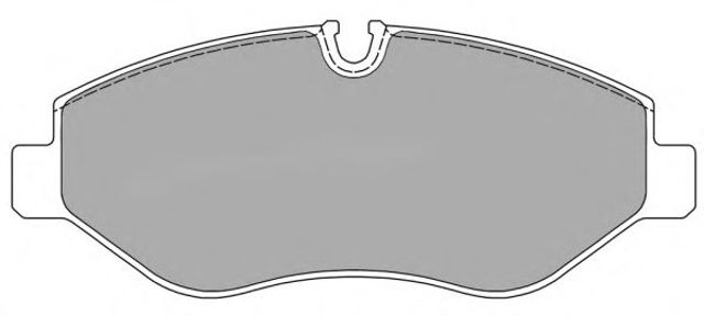 Передние тормозные колодки FBP1520 FREMAX