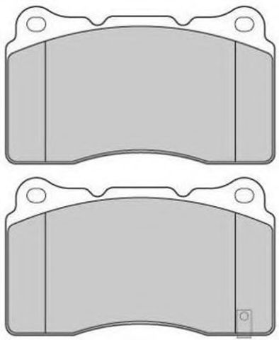 Колодки FBP1554 FREMAX