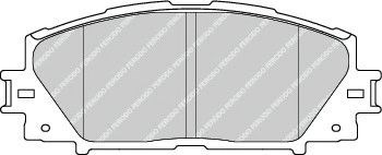 Колодки тормозные FDB4310 FERODO
