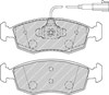 Колодки тормозные передние дисковые FDB4353 FERODO