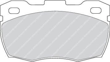 Колодки тормозные передние дисковые FDB871 FERODO