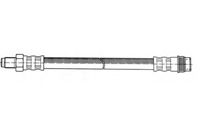 Шланг тормозной передний FHY2281 FERODO