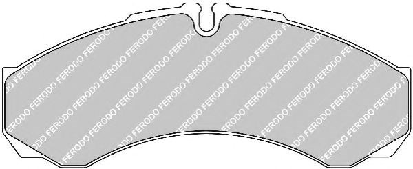 Гальмівні колодки, дискові FVR1102