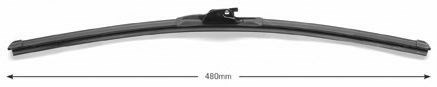 Щетка стеклоочистителя бескаркасная 480мм flex beam blade (fx480) trico FX480