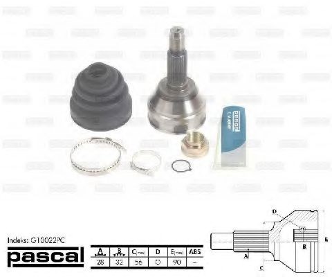 Внешняя граната G10022PC PASCAL