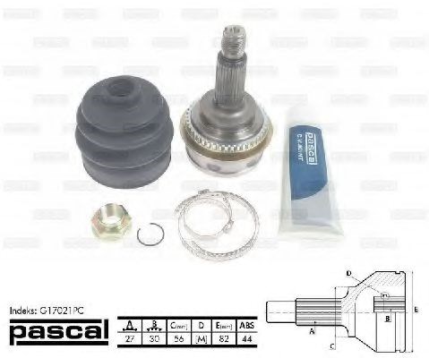 Граната колесная G17021PC PASCAL