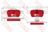 Комплект задних колодок GDB1389DTE TRW