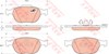Колодки тормозные передние дисковые GDB1532 TRW