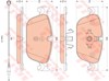 Колодки тормозные передние дисковые GDB1889 TRW