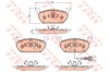 Передние тормозные колодки GDB2080 TRW