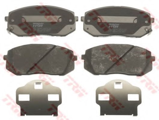 Колодки тормозные дисковые комплект GDB3461 TRW
