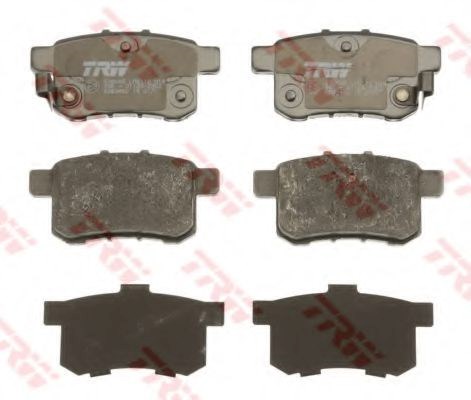 Колодки тормозные задние, дисковые GDB3482 TRW