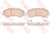 Колодки передние GDB3545 TRW