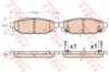 Колодки тормозные дисковые комплект GDB3568 TRW