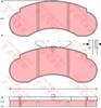 Тормозные колодки GDB950 TRW
