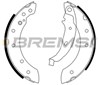 Колодки тормозные задние, барабанные GF0425 BREMSI