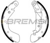 Барабанные тормозные колодки GF0633 BREMSI