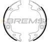 Колодки стояночного тормоза GF0804 BREMSI