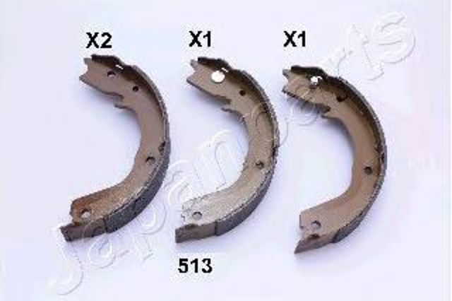 Колодки стояночного тормоза GF513AF JAPANPARTS