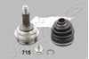 Ось передняя в сборе GI715 JAPANPARTS