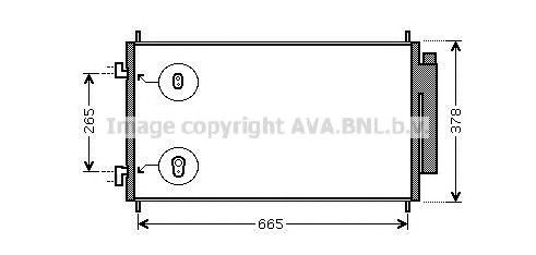 Радиатор системы охлаждения кондиционера HD5214D AVA