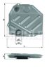 Фильтр коробки автомат HX48 MAHLE