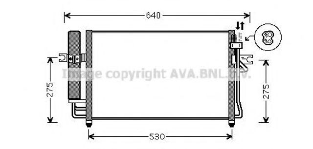 Конденсер HY5087D AVA