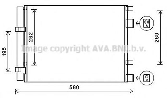 Конденсер HY5396D AVA
