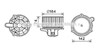 Вентилятор печки HY8348 AVA