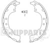 Барабанные колодки J3502068 NIPPARTS