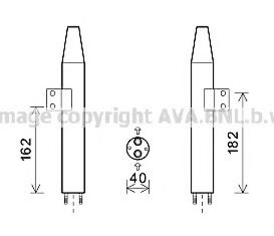 Осушитель кондиционера KAD165 AVA