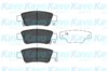 Колодки тормозные задние, дисковые KBP2042 KAVO PARTS