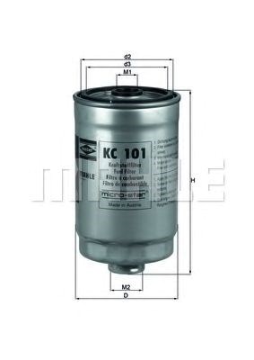 Топливный фильтр(oiltime) KC101
