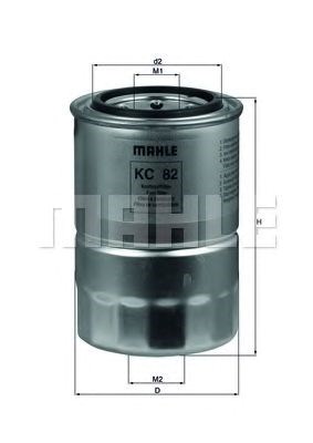 Фильтр топливный KC82D