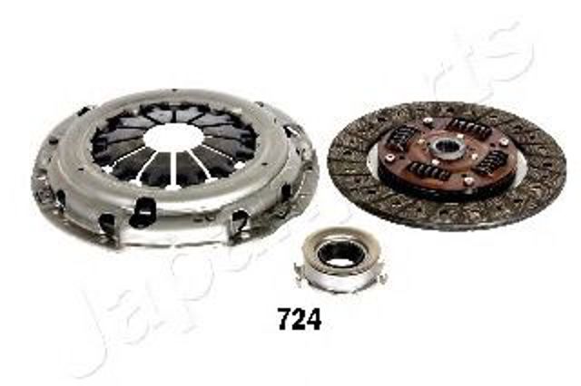 Комплект сцепления (диск, корзина, подшипник) KF724 JAPANPARTS