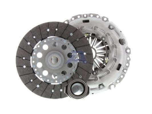 Комплект сцепления (диск, корзина, подшипник) KZ125 AISIN