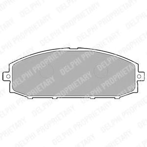 Колодки LP1305 DELPHI