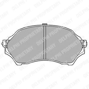 Тормозные колодки Mazda 323