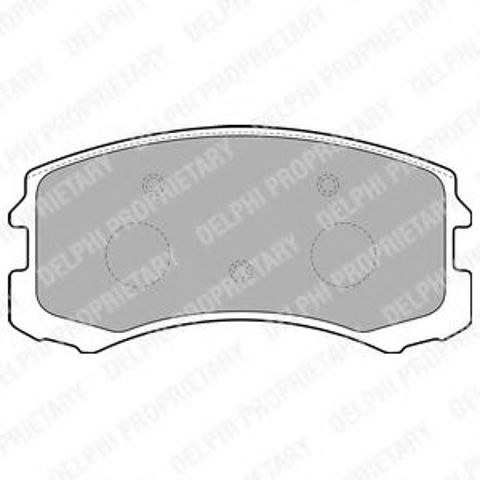 Колодки LP1901 DELPHI