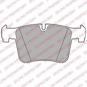Тормозные колодки LP2234 DELPHI