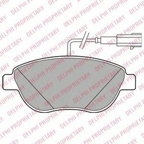 Колодки LP2240 DELPHI