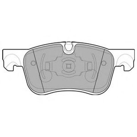 Тормозные колодки LP2689 DELPHI