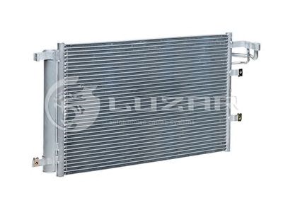 Радиатор кондиционера cerato 1.5/1.6/2.0 (04-) акпп/мкпп с ресивером (lrac 08f2) luzar LRAC08F2