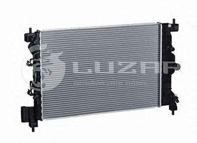 Радиатор охлаждения авео t300(11-) (l580) мкпп (б/с конд) (алюм-паяный) luzar LRC0595