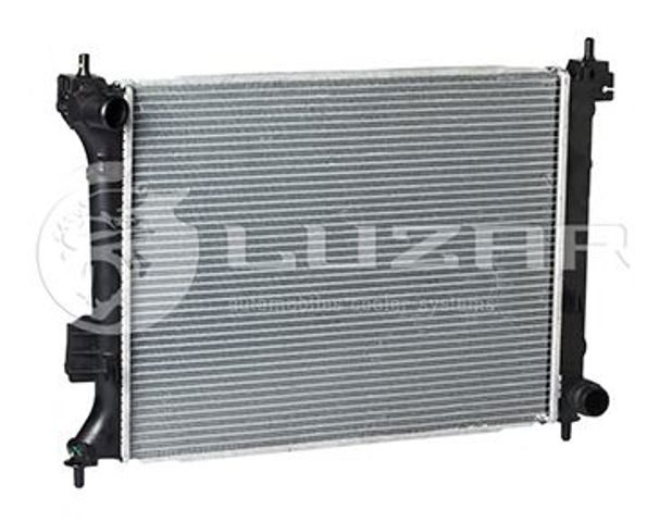 Радиатор охлаждения i20 1.2/1.4/1.6 (08-) мкпп (lrc 08j1) luzar LRC08J1